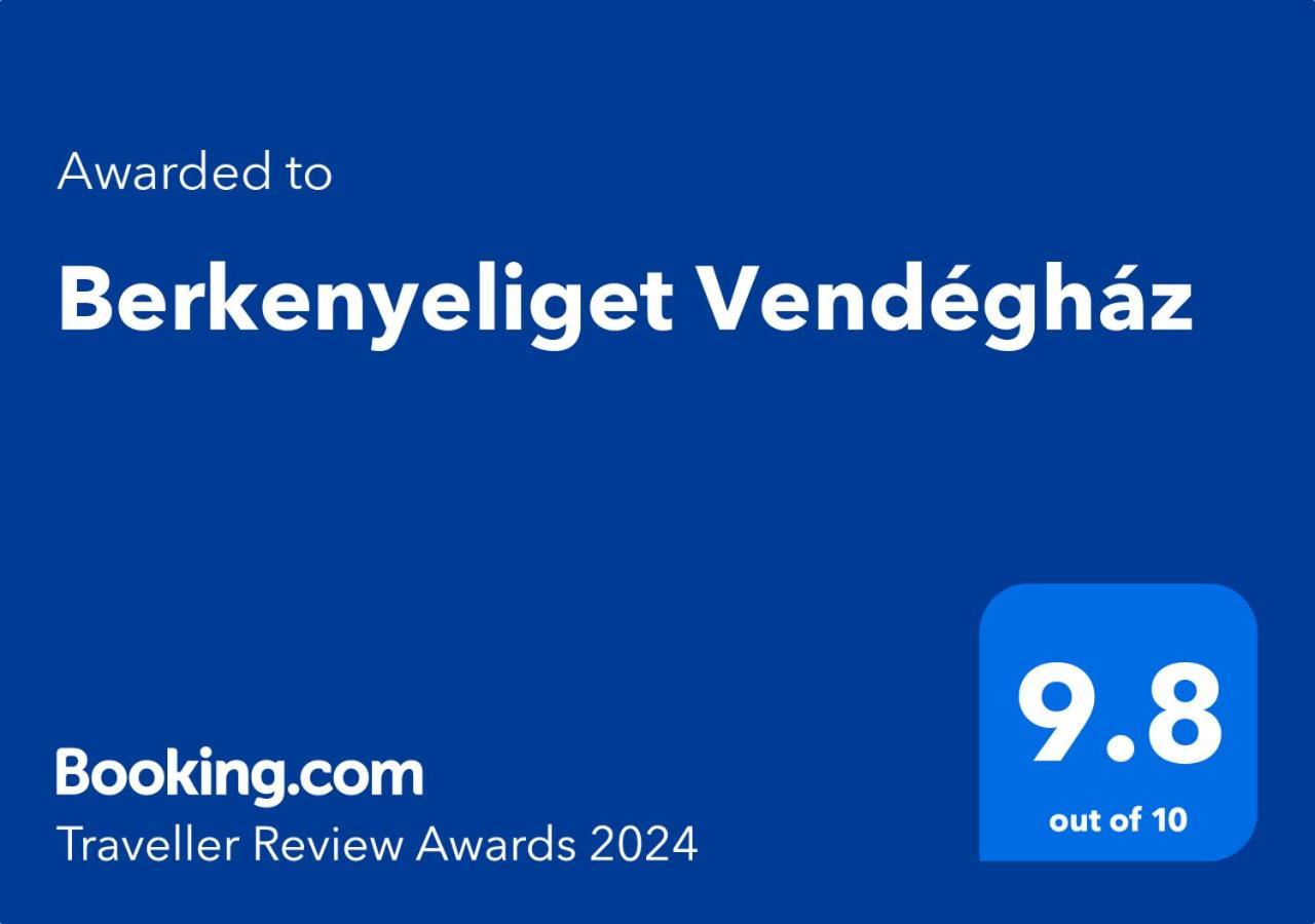 Berkenyeliget Vendeghaz Apartman Szigliget Kültér fotó